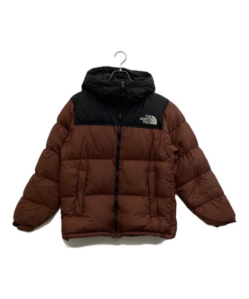 THE NORTH FACE（ザ ノース フェイス）THE NORTH FACE (ザ ノース フェイス) Nuptse Hoodie ブラウン サイズ:Mの古着・服飾アイテム
