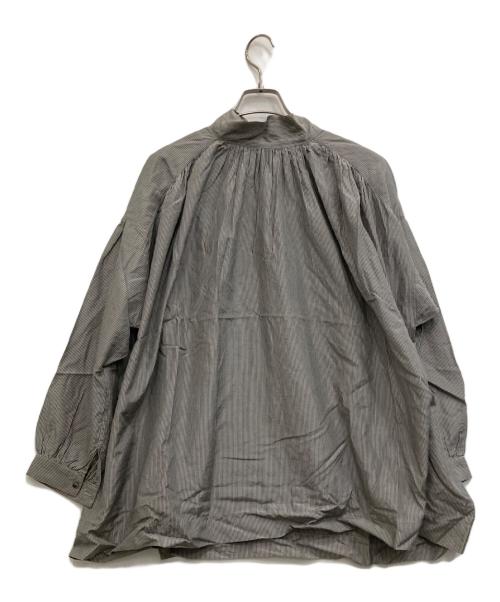ARTS&SCIENCE（アーツアンドサイエンス）ARTS&SCIENCE (アーツアンドサイエンス) シルクブレンドブラウス グレー サイズ:1の古着・服飾アイテム