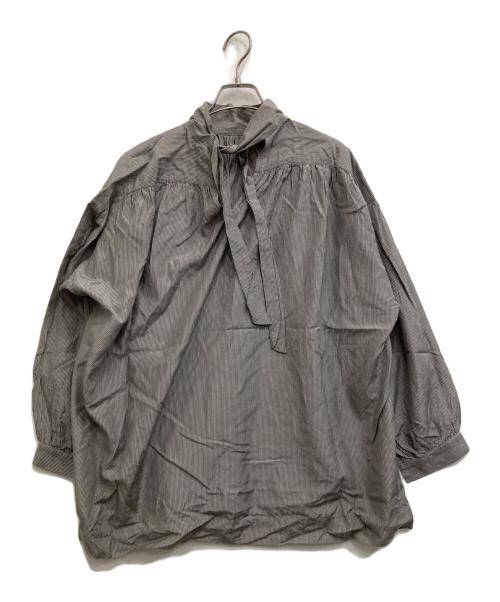 ARTS&SCIENCE（アーツアンドサイエンス）ARTS&SCIENCE (アーツアンドサイエンス) シルクブレンドブラウス グレー サイズ:1の古着・服飾アイテム