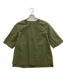 CASEY CASEY（ケーシーケーシー）の古着「SIMPLE TOP」｜オリーブ