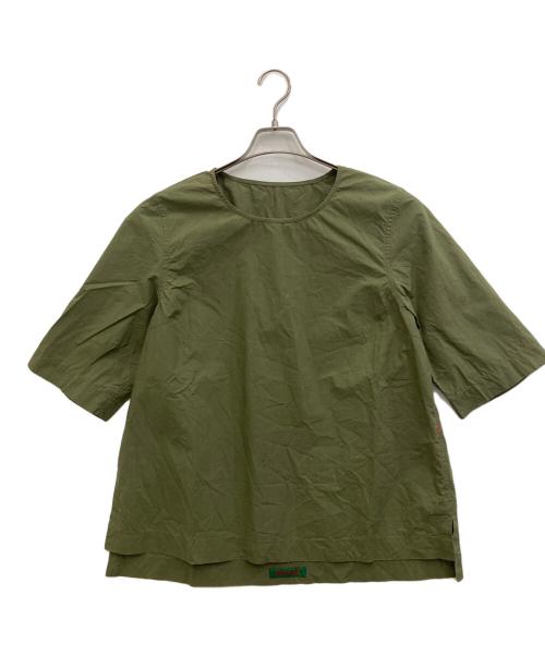 CASEY CASEY（ケーシーケーシー）CASEY CASEY (ケーシーケーシー) SIMPLE TOP オリーブ サイズ:Sの古着・服飾アイテム