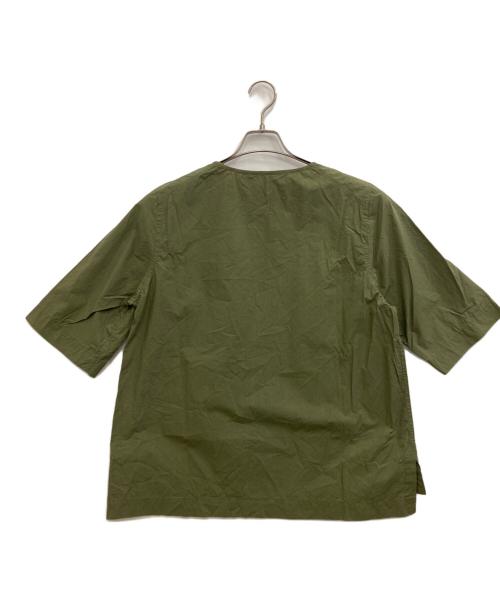 CASEY CASEY（ケーシーケーシー）CASEY CASEY (ケーシーケーシー) SIMPLE TOP オリーブ サイズ:Sの古着・服飾アイテム