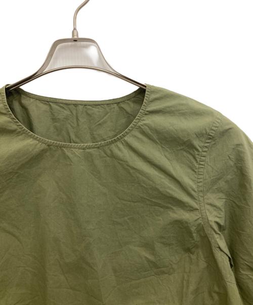CASEY CASEY（ケーシーケーシー）CASEY CASEY (ケーシーケーシー) SIMPLE TOP オリーブ サイズ:Sの古着・服飾アイテム