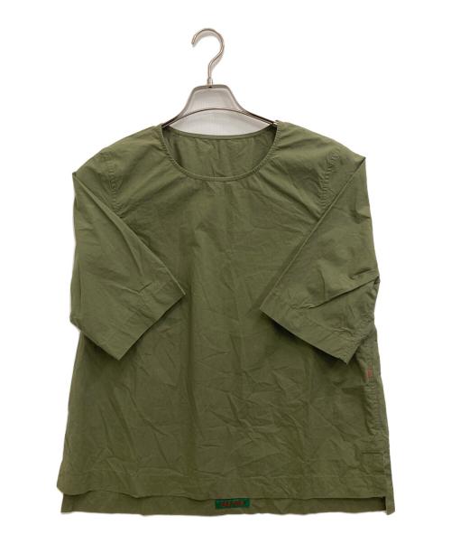 CASEY CASEY（ケーシーケーシー）CASEY CASEY (ケーシーケーシー) SIMPLE TOP オリーブ サイズ:Sの古着・服飾アイテム