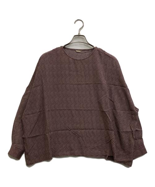 ARTS&SCIENCE（アーツアンドサイエンス）ARTS&SCIENCE (アーツアンドサイエンス) シルクブラウス パープル サイズ:1の古着・服飾アイテム