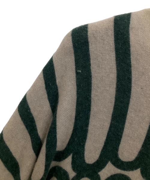 mina perhonen（ミナ ペルホネン）mina perhonen (ミナ ペルホネン) カシミヤワンピース グリーン サイズ:36の古着・服飾アイテム
