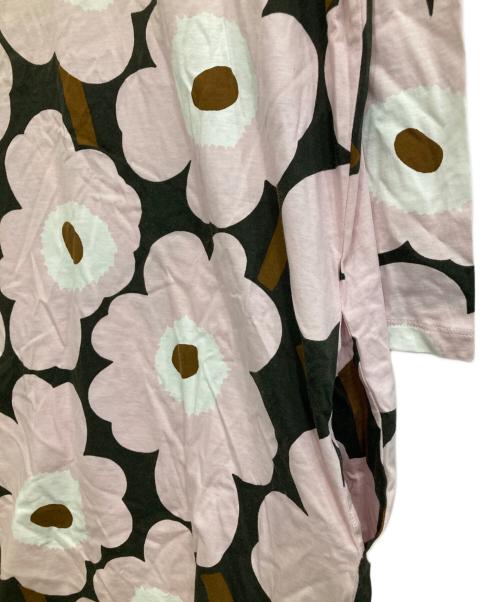 marimekko（マリメッコ）marimekko (マリメッコ) 花柄ワンピース ピンク サイズ:Mの古着・服飾アイテム