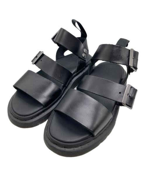 Dr.Martens（ドクターマーチン）Dr.Martens (ドクターマーチン) サンダル ブラック サイズ:37の古着・服飾アイテム