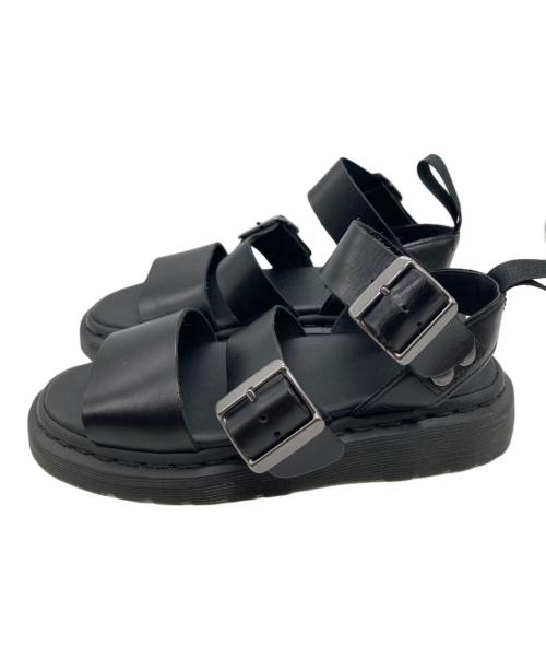 Dr.Martens（ドクターマーチン）Dr.Martens (ドクターマーチン) サンダル ブラック サイズ:37の古着・服飾アイテム