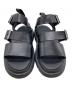 Dr.Martens (ドクターマーチン) サンダル ブラック サイズ:37：5000円