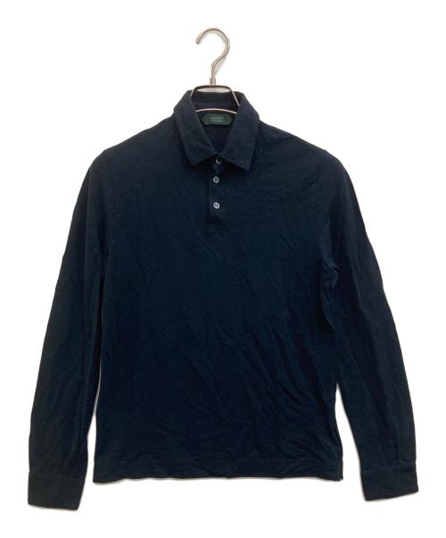 Zanone（ザノーネ）Zanone (ザノーネ) ポロシャツ ネイビー サイズ:Fの古着・服飾アイテム