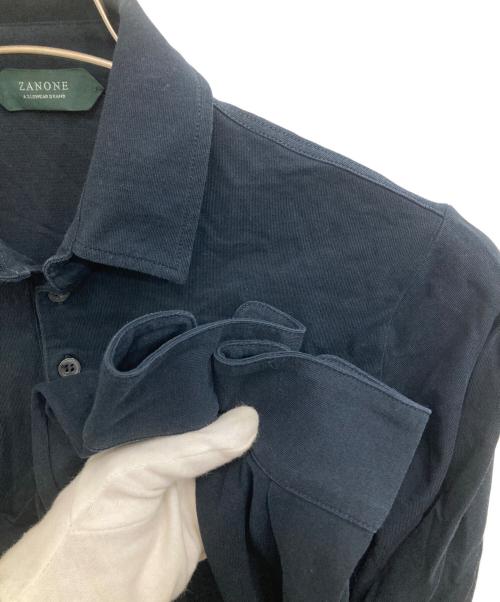 Zanone（ザノーネ）Zanone (ザノーネ) ポロシャツ ネイビー サイズ:Fの古着・服飾アイテム