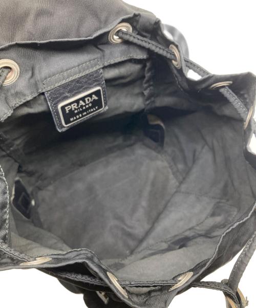 PRADA（プラダ）PRADA (プラダ) ナイロンミニリュック ブラックの古着・服飾アイテム