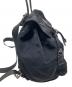 中古・古着 PRADA (プラダ) ナイロンミニリュック ブラック：18000円