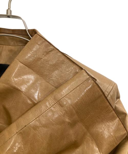 CoSTUME NATIONAL HOMME（コスチューム ナショナル オム）CoSTUME NATIONAL HOMME (コスチューム ナショナル オム) レザージャケット ブラウン サイズ:48の古着・服飾アイテム