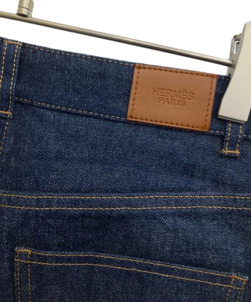 HERMES（エルメス）HERMES (エルメス) セリエボタン5PKデニムパンツ インディゴ サイズ:36の古着・服飾アイテム