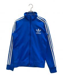 adidas（アディダス）の古着「トラックジャケット」｜スカイブルー