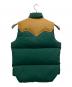 Rocky Mountain Featherbed (ロッキーマウンテンフェザーベッド) ダウンベスト ベージュ×グリーン サイズ:SIZE 40：11000円