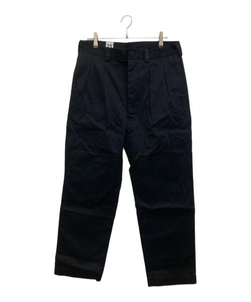 waiper（ワイパー）WAIPER (ワイパー) ツータックチノパンツ ネイビー サイズ:SIZE W25の古着・服飾アイテム