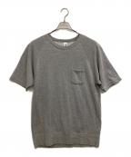 BEAMS×LOOPWHEELERビームス×ループウィラー）の古着「半袖スウェット」｜グレー
