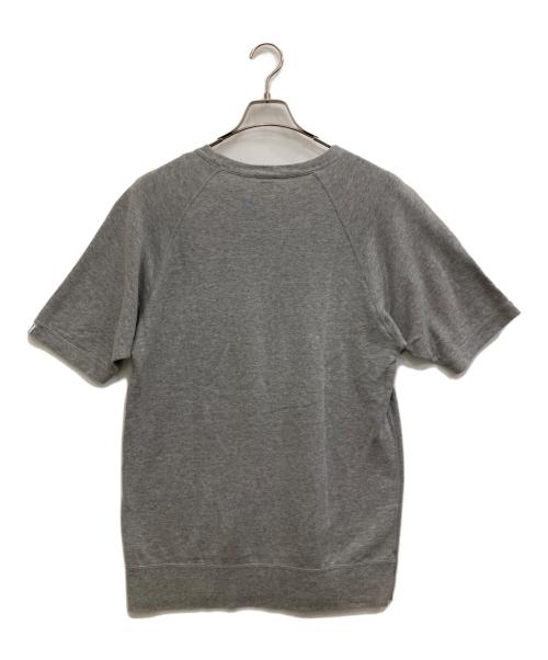 BEAMS（ビームス）BEAMS (ビームス) LOOPWHEELER (ループウィラー) 半袖スウェット グレー サイズ:XLの古着・服飾アイテム