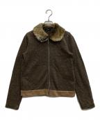 tricot COMME des GARCONSトリココムデギャルソン）の古着「ファージャケット」｜ブラウン