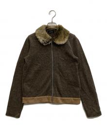 tricot COMME des GARCONS（トリココムデギャルソン）の古着「ファージャケット」｜ブラウン