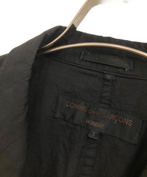 COMME des GARCONS HOMME（コムデギャルソン オム）COMME des GARCONS HOMME (コムデギャルソン オム) 3Bウールテーラードジャケット ブラック サイズ:Sの古着・服飾アイテム