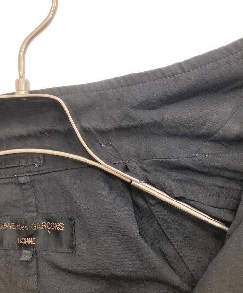 COMME des GARCONS HOMME（コムデギャルソン オム）COMME des GARCONS HOMME (コムデギャルソン オム) 3Bウールテーラードジャケット ブラック サイズ:Sの古着・服飾アイテム