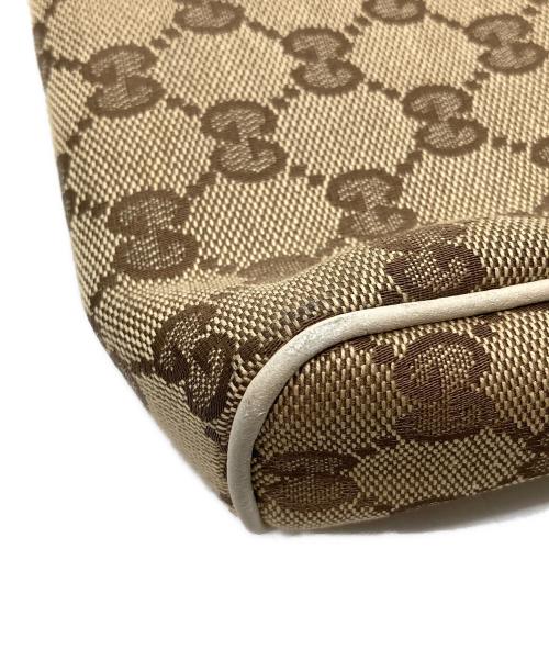 GUCCI（グッチ）GUCCI (グッチ) アビーアクセサリーポーチ/ハンドバッグ ベージュの古着・服飾アイテム