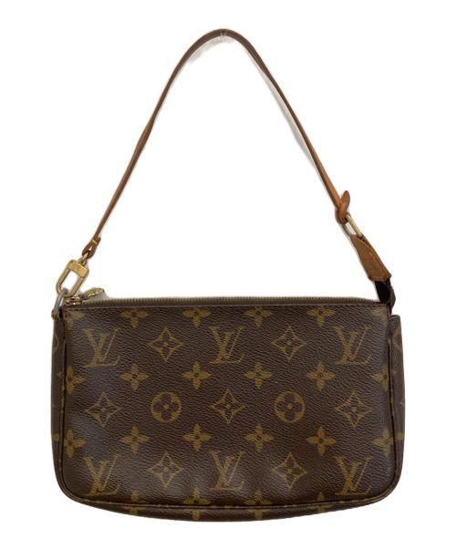 LOUIS VUITTON（ルイ ヴィトン）LOUIS VUITTON (ルイ ヴィトン) ポシェット・アクセソワール/ショルダーバッグ ブラウンの古着・服飾アイテム