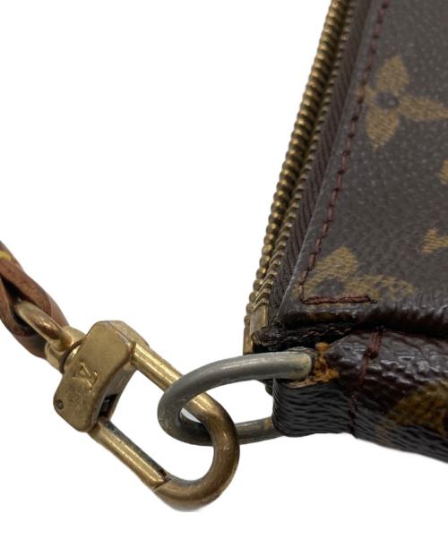 LOUIS VUITTON（ルイ ヴィトン）LOUIS VUITTON (ルイ ヴィトン) ポシェット・アクセソワール/ショルダーバッグ ブラウンの古着・服飾アイテム