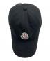 MONCLER (モンクレール) BERRETTO BASEBALL ブラック：12000円