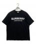 BURBERRY LONDON（バーバリーロンドン）の古着「ロゴプリントTシャツ」｜ブラック