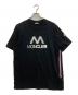 MONCLER（モンクレール）の古着「ロゴプリントTシャツ」｜ブラック