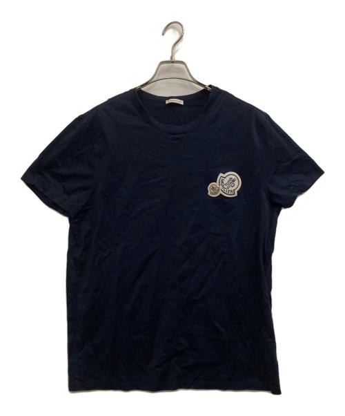 MONCLER（モンクレール）MONCLER (モンクレール) MAGLIA T-SHIRT ネイビー サイズ:XLの古着・服飾アイテム