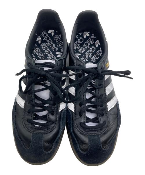 adidas（アディダス）adidas (アディダス) ローカットスニーカー ブラック サイズ:24.5の古着・服飾アイテム