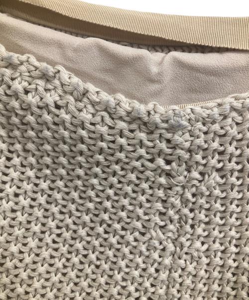 TODAYFUL（トゥデイフル）TODAYFUL (トゥデイフル) Line Knit Skirt ベージュ サイズ:36の古着・服飾アイテム