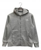 THE NORTH FACEザ ノース フェイス）の古着「テックエアースウェットフルジップフーディ」｜ライトグレー