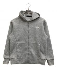 THE NORTH FACE（ザ ノース フェイス）の古着「テックエアースウェットフルジップフーディ」｜ライトグレー