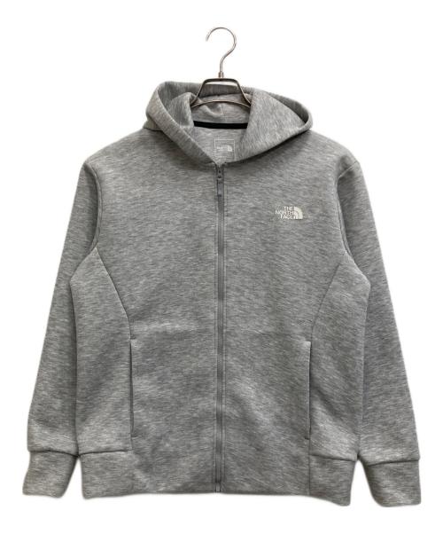 THE NORTH FACE（ザ ノース フェイス）THE NORTH FACE (ザ ノース フェイス) テックエアースウェットフルジップフーディ ライトグレー サイズ:Mの古着・服飾アイテム
