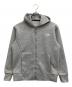 THE NORTH FACE（ザ ノース フェイス）の古着「テックエアースウェットフルジップフーディ」｜ライトグレー