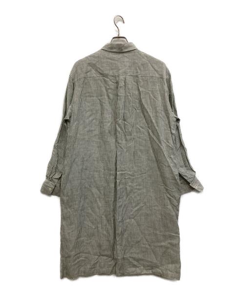 MARGARET HOWELL（マーガレットハウエル）MARGARET HOWELL (マーガレットハウエル) シャツワンピース グリーン サイズ:2の古着・服飾アイテム