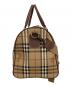 Burberry's (バーバリーズ) ノバチェックボストンバッグ ブラウン：15000円