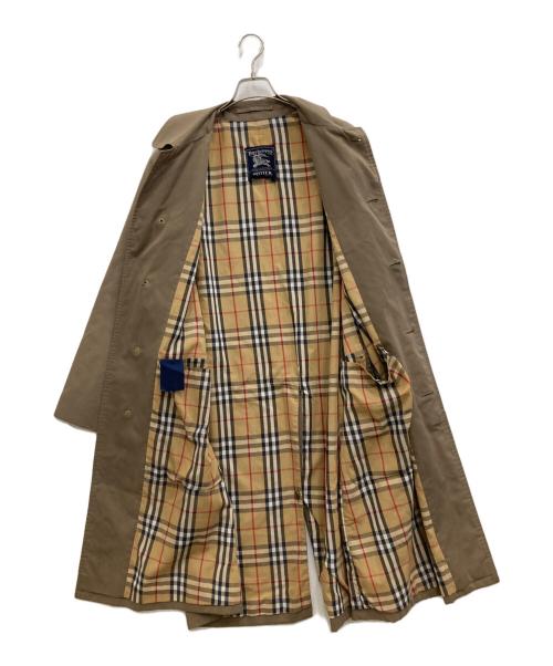 Burberry's（バーバリーズ）Burberry's (バーバリー) 裏地ノバチェック柄ステンカラーコート ブラウン サイズ:-の古着・服飾アイテム