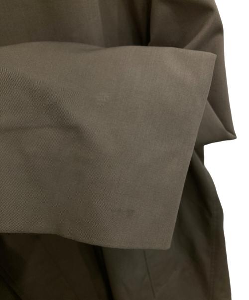 Burberry's（バーバリーズ）Burberry's (バーバリー) 裏地ノバチェック柄ステンカラーコート ブラウン サイズ:-の古着・服飾アイテム