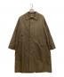 Burberry's（バーバリー）の古着「裏地ノバチェック柄ステンカラーコート」｜ブラウン