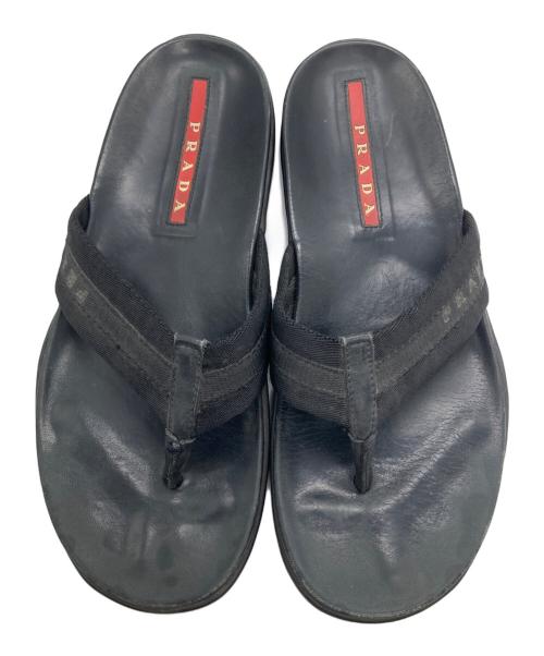 PRADA SPORTS（プラダスポーツ）PRADA SPORTS (プラダスポーツ) サンダル ブラック サイズ:6の古着・服飾アイテム