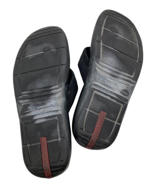 PRADA SPORTS（プラダスポーツ）PRADA SPORTS (プラダスポーツ) サンダル ブラック サイズ:6の古着・服飾アイテム