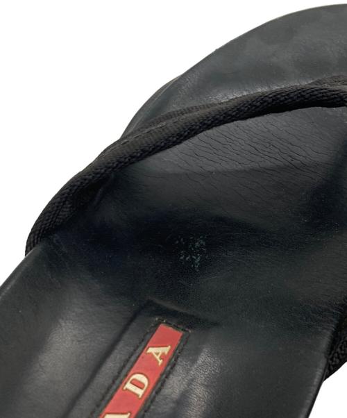 PRADA SPORTS（プラダスポーツ）PRADA SPORTS (プラダスポーツ) サンダル ブラック サイズ:6の古着・服飾アイテム